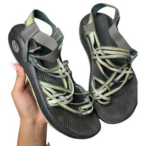 Chaco Green Strappy Sandals Size 9